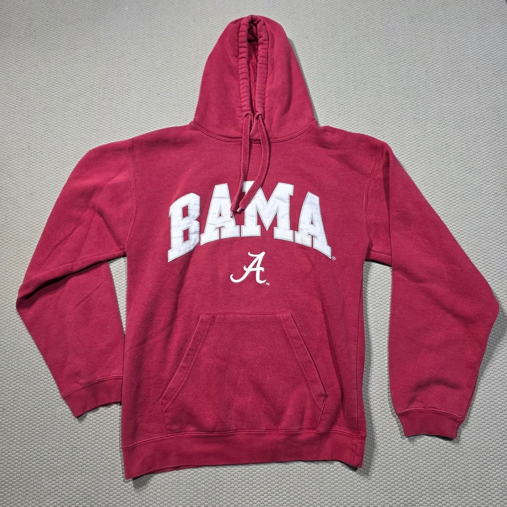 Alabama Bama Crimson Tide Heisman Reebok NCAA Hoodie Mens Small Pullover‎